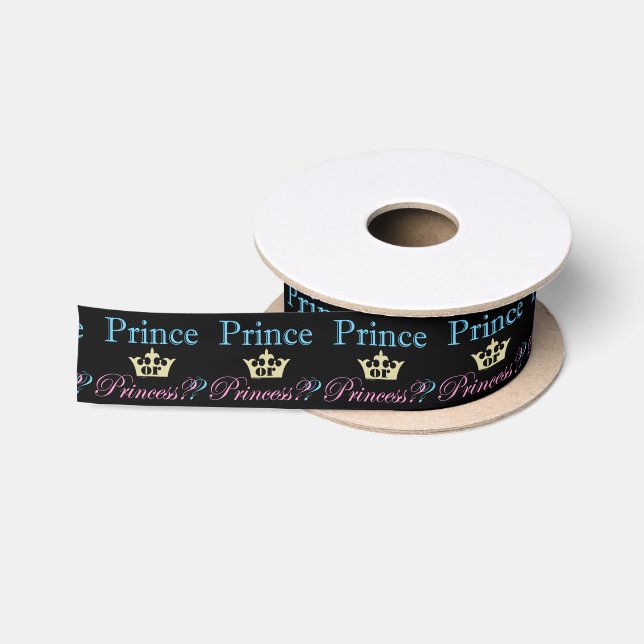 Prince or Princess? Satin Ribbon (Spool)