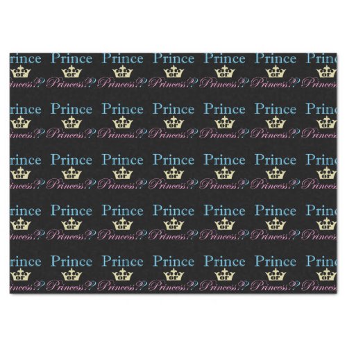 Prince or Princess Tissue Paper