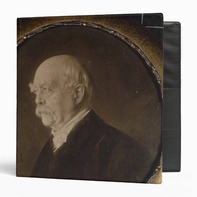 Prince Otto of Bismarck 3 Ring Binder (Front/Inside)