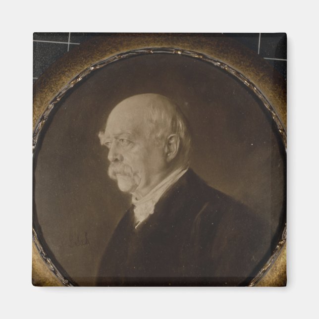 Prince Otto of Bismarck Magnet (Front)