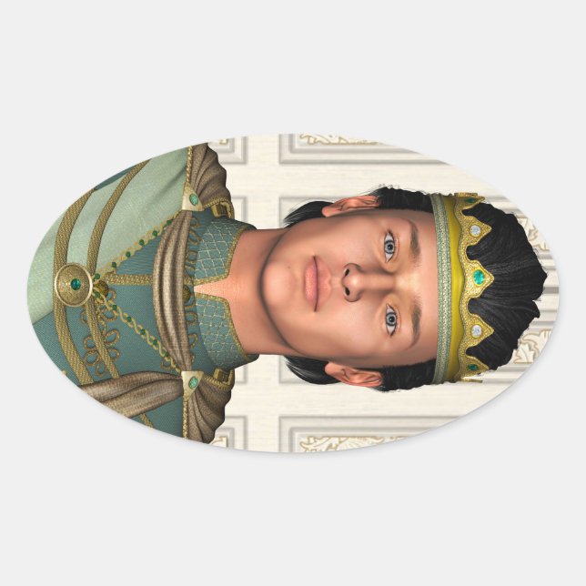 Prince Oval Sticker (Front)