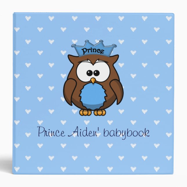 Prince owl 3 ring binder (Front)