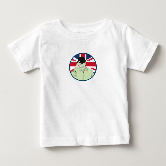 Prince Philip Duke of Edinburgh Baby T-Shirt (Front)