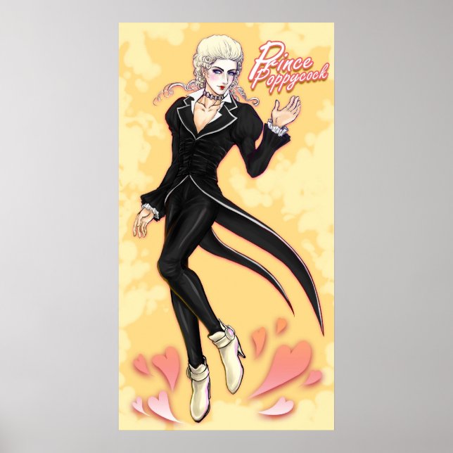 Prince Poppycock Tuxedo Poster (Front)
