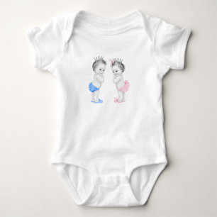 Prince Princess Baby Baby Bodysuit