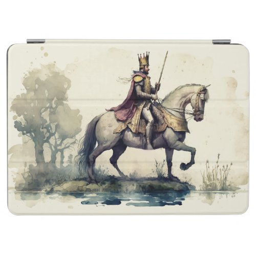 Prince riding horse iPad air cover