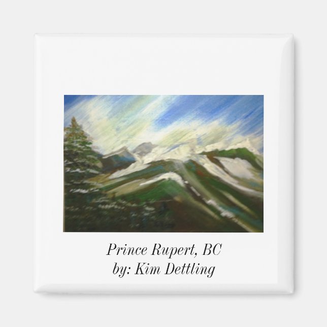 Prince Rupert, BC Magnet (Front)