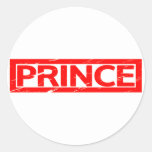 Prince Stamp Classic Round Sticker