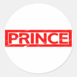 Prince Stamp Classic Round Sticker