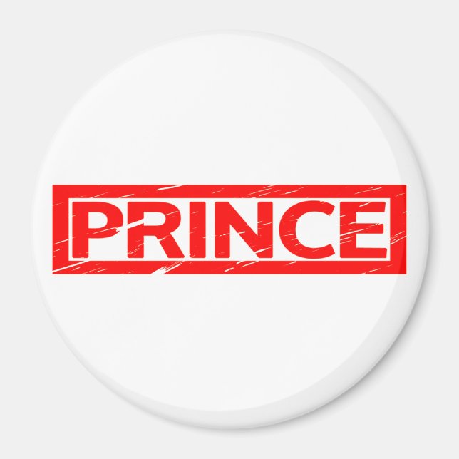 Prince Stamp Magnet (Front)