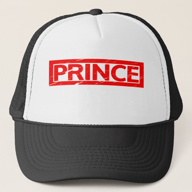 Prince Stamp Trucker Hat (Front)