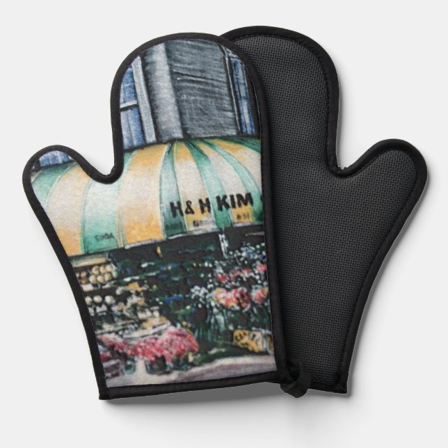 Prince Street Corner, NYC Oven Mitt (Front/Back)