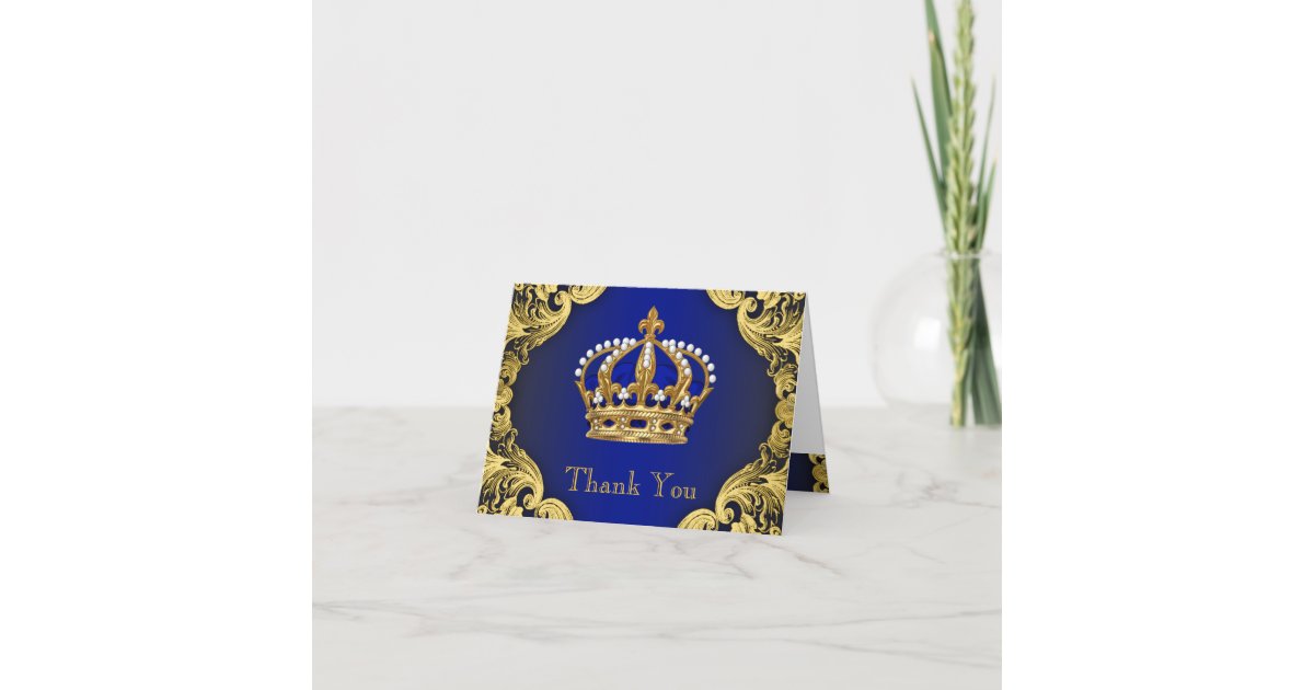 Prince Thank You Cards | Zazzle