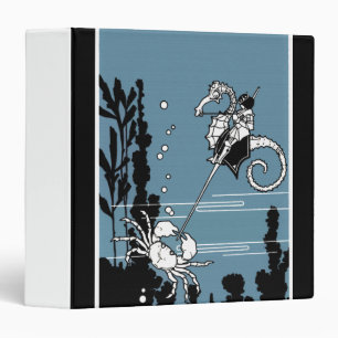 Prince & The Seahorse 3 Ring Binder