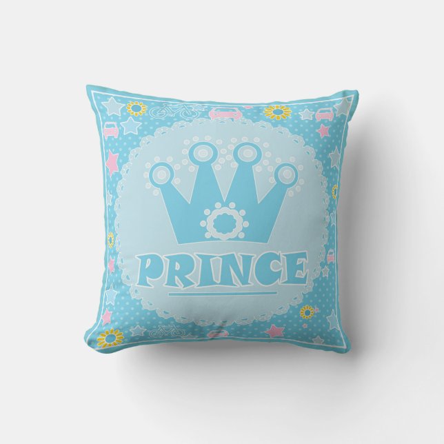 Prince . throw pillow (Front)