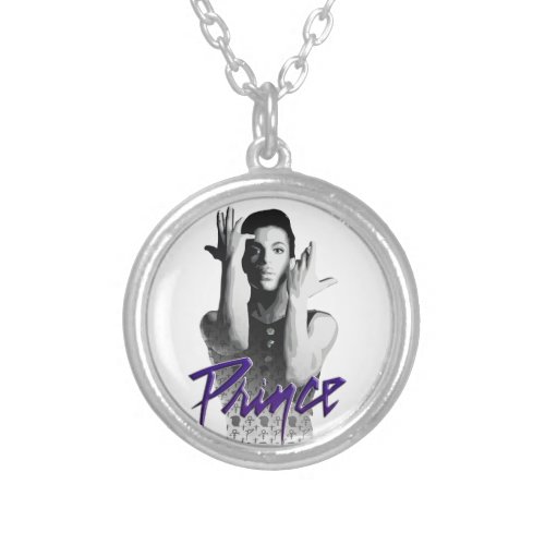 Prince Time 1 Silver Plated Necklace