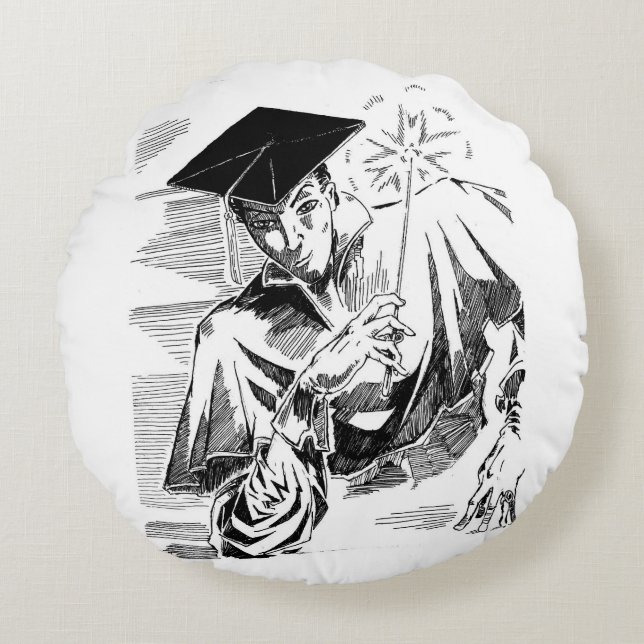 Prince Von Dread/Gaius the Grumpy Sheep Pillow (Front)