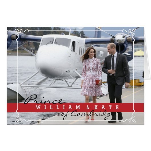Prince William and Catherine Cards (Front Horizontal)