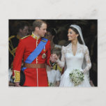 Prince William and Kate Middleton's wedding Postcard
