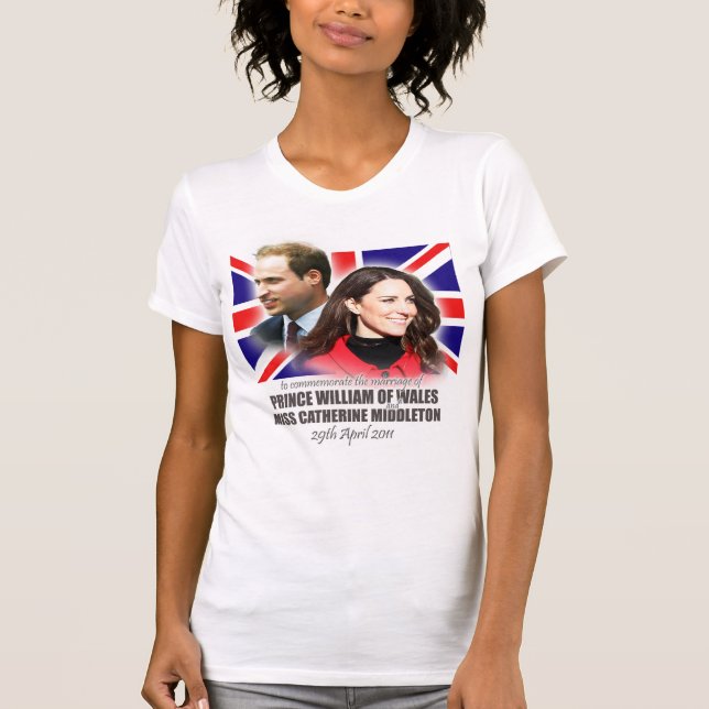 Prince William - Kate Middleton Wedding Shirt (Front)