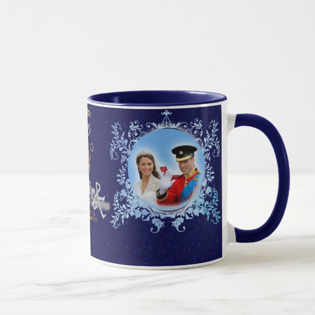 Prince William & Princess Catherine Wedding Mug (Right)