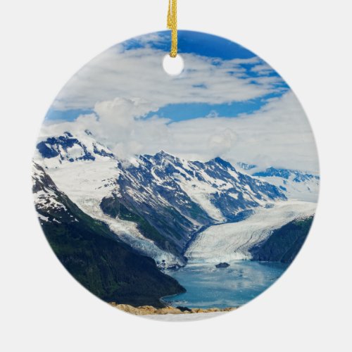 Prince William Sound Alaska Ceramic Ornament