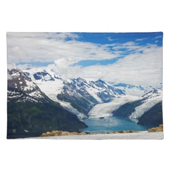 Prince William Sound Alaska Placemat by EnhancedImages at Zazzle