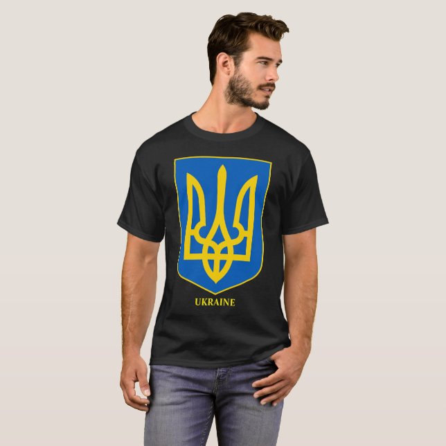 Princely State Symbol Volodymyr the Great Ukraine T-Shirt (Front Full)