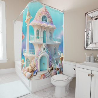 Princes castle shower curtain