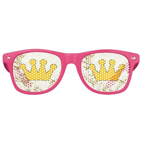 Princes Crown retro Shades  Fun Party Sunglasses