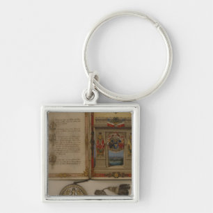 Prince's Diploma investing Otto von Bismarck Keychain