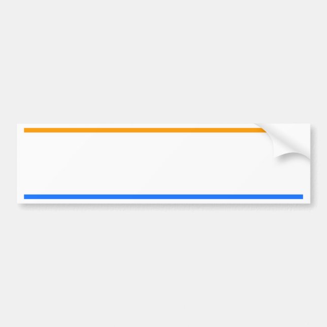 Prince's Flag Bumper Sticker (Front)