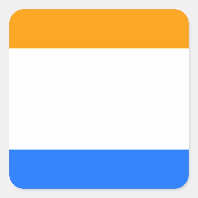 Prince's Flag Square Sticker (Front)