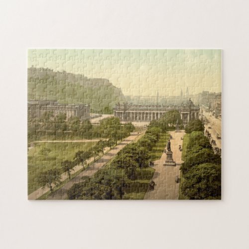 Princes Street I Edinburgh Scotland Jigsaw Puzzle