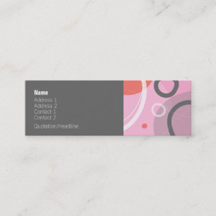 Princess Abstract Profile Card