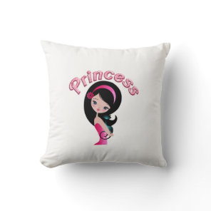 Princess Accent Bedroom or Livingroom Pillow