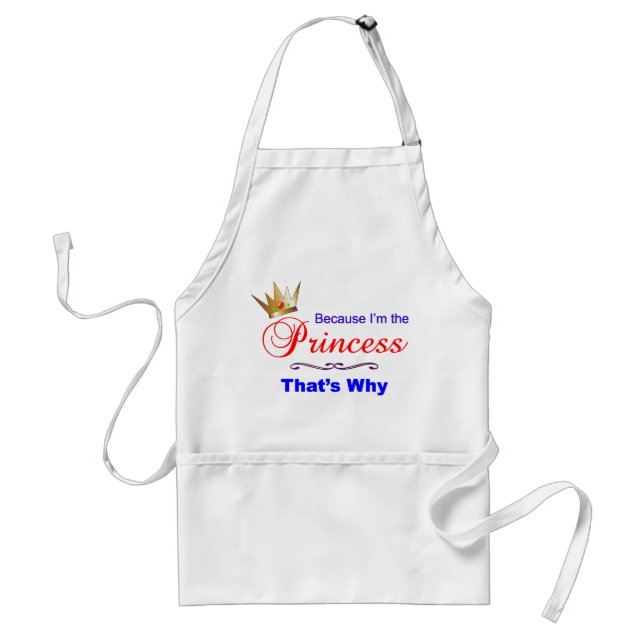 Princess Adult Apron (Front)