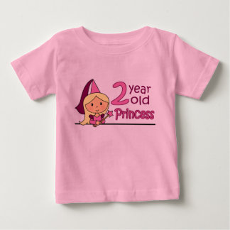 Princess Age 2 Baby T-Shirt