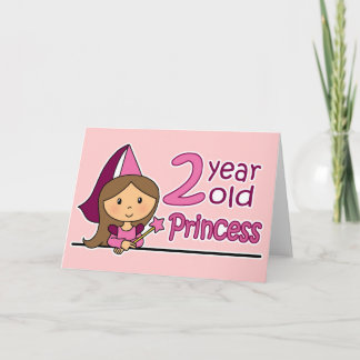 Princess Age 2 Card