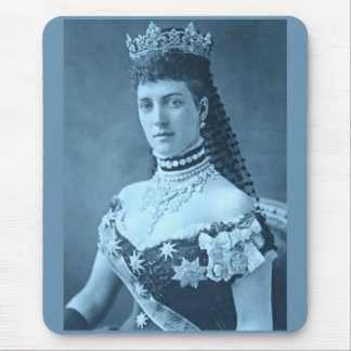 Princess Alexandra of Denmark in blue Mouse Pad