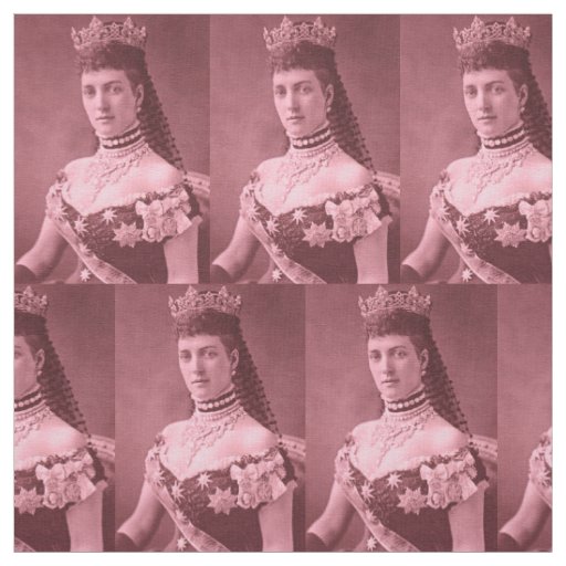 Princess Alexandra of Denmark in pink Fabric
