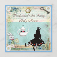 Princess Alice in Wonderland Baby Shower Tea Party