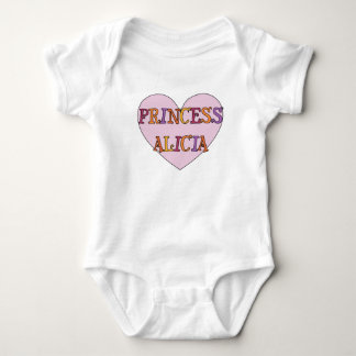Princess Alicia Baby Outfit Bodysuit