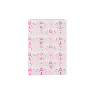 Princess and castle pattern Passport Holder