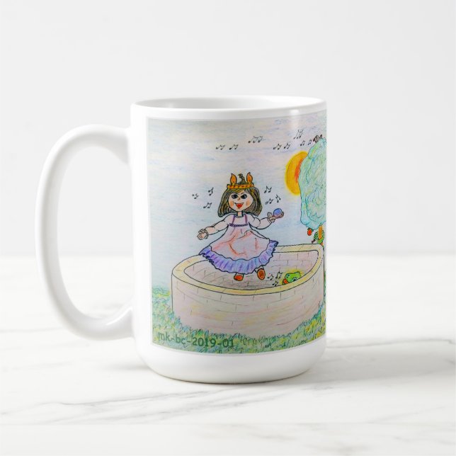 Princess and Frog Coffee Mug (Left)