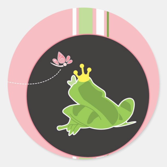 Princess and Frog Sticker (Front)