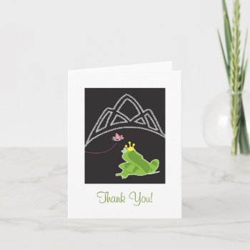 Princess And Frog - Thank You Card by OrangeOstrichDesigns at Zazzle