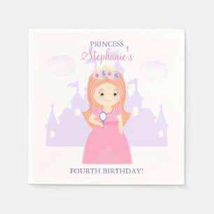 Princess and Her Magical Mirror Napkins