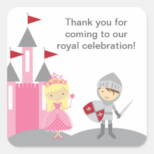 Princess and Knight Stickers