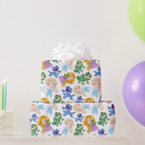 Princess And Pets  Wrapping Paper